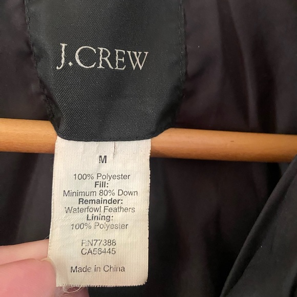 J. Crew Quilted Down Belted Coat - Picture 7 of 7